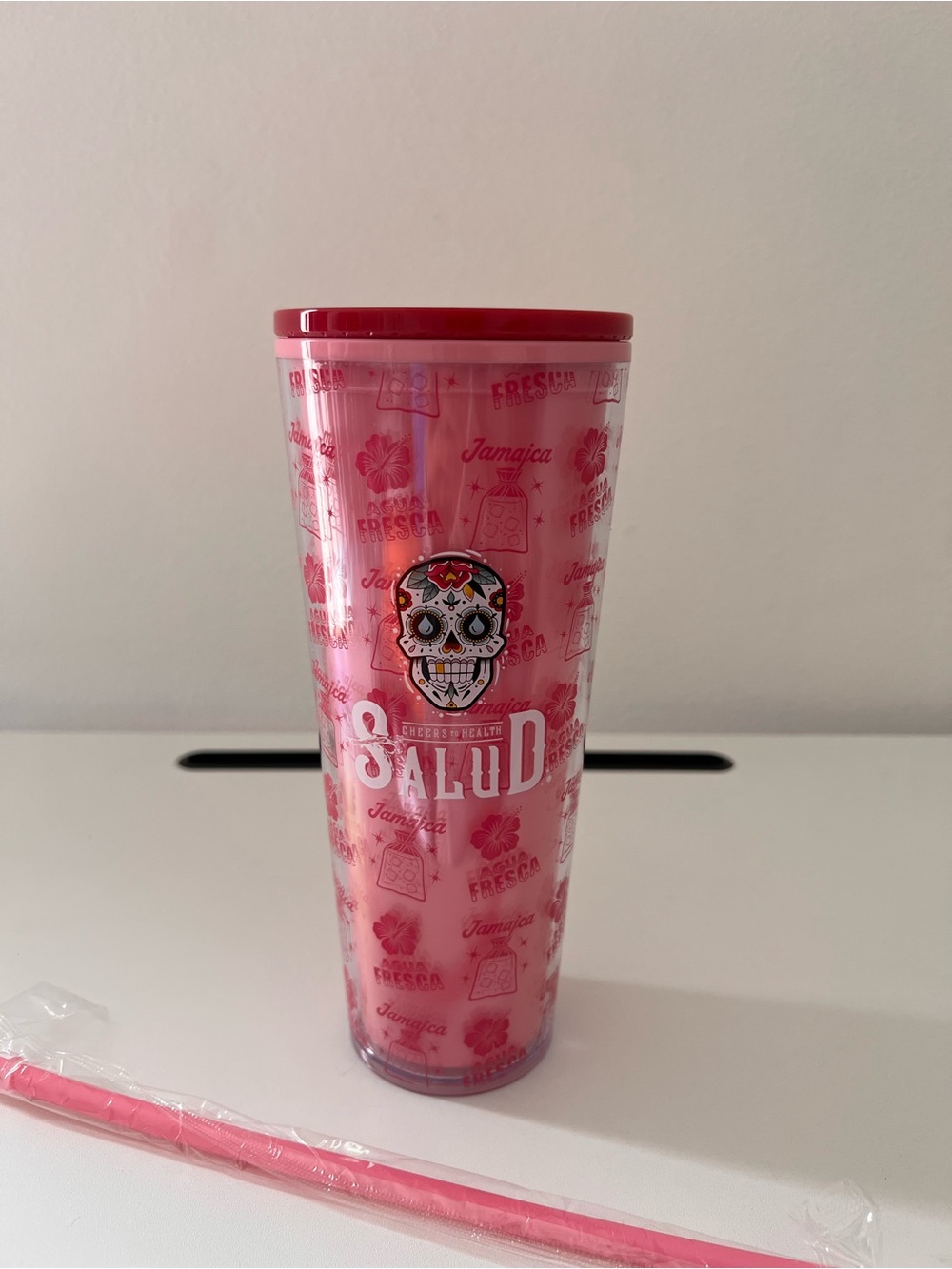 Pink Salud Tumbler